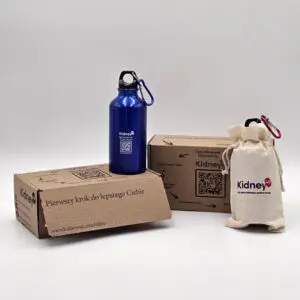 KidneyUP FLOW 400 z karabińczykiem NIEBIESKA